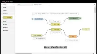 NODE RED || SETTING - CHANGING - MOVING - DELETING DATA IN SINGLE NODE