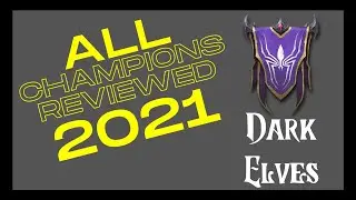 2021 Who to Build?! | Dark Elves | Raid Shadow Legends