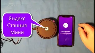 Яндекс Станция Мини. Распаковка и настройка.