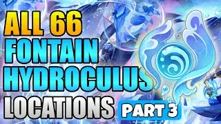 All 66 Hydroculus Locations in Fontaine 4.2【Genshin Impact】