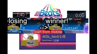 TROLL PLAYERS WITH POWERFUL GEAR (Compilation) - Roblox RoBeats (meme/joke)