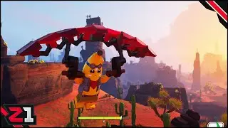 New GLIDER And SWORD UPGRADE ! Lego Fortnite Survival [E3]