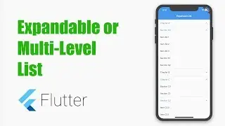 Google's Flutter Tutorial - Expandable/Multi-Level List in Flutter (coderzheaven.com)