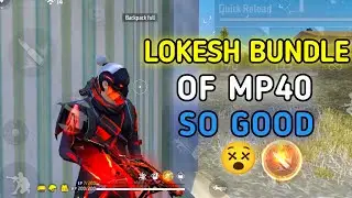 LOKESH BUNDLE OF MP40 SO GOOD 🥱🔥 | Iphone 11 📲 Free Fire