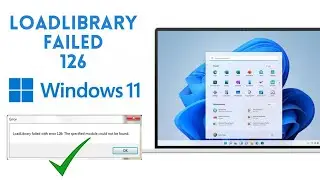 SOLUCIÓN LoadLibrary failed with error 126 en Windows 11| 2023 👍