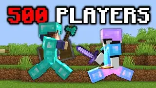 500 Player Minecraft PVP Event! (you can join)