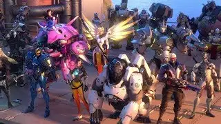 OverWatch. Stream. Забег по "быстрому"......