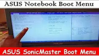 ASUS Boot Menu || How to ASUS Laptop Boot USB Pen Drive and Install Windows