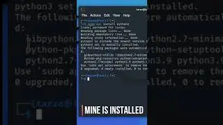 How to install Python on Kali Linux