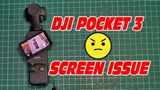 DJI Pocket 3 screen issue .Проблем! #screenissue #djipocket3 #pitarfoto