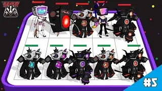 Max Level Camera Clash Gameplay 5 LVL 1 - 60 | Camera Clash: Monster Battle