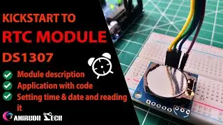 RTC module setting time & date and reading data from it by I2C
