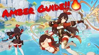 Amber Guide!! Artifacts  & Weapons | Genshin Impact