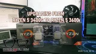 Upgrading from Ryzen 5 3400G to Ryzen 5 3600 | How to install Ryzen 5 processor in AM4 Socket