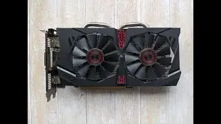 Видеокарта Asus GeForce GTX 950 2Gb GDDR5 (STRIX-GTX950-DC2OC-2GD5-GAMING) БУ