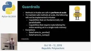 Koalas: Pandas API on Apache Spark - PyCon SG 2019