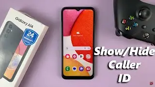 How To Show/Hide Caller ID Phone Number On Samsung Galaxy A14