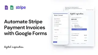 Send Stripe Invoices through Google Forms