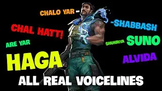 Harbor ALL VOICE LINES Hindi & English | HARBOUR VOICE LINES REACTION