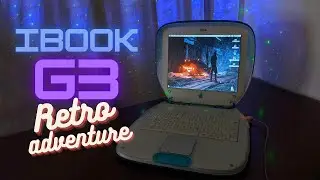 iBook G3 Clamshell Adventure: Exploring Vintage Mac OS 8.6 and Classic Games