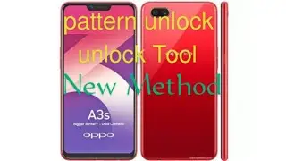 Oppo  A3s Pattern Pin Password 🔑 Unlock With Unlock Tool