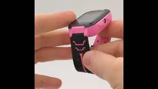 Детские смарт часы-телефон с gps, детские умные часы (smart watch) с кнопкой SOS Dowear w19, розовые