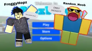 I pretended to be FroggyHopz in Bloxburg...(Roblox)
