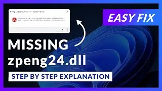 zpeng24.dll Error Windows 11 | 2x FIX | 2023