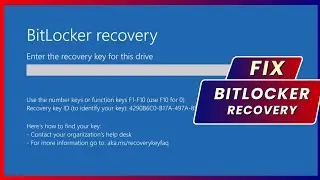 How to Unlock Bitlocker | Bypass BitLocker | How to Recover BitLocker Recovery Key | Forgotten Key