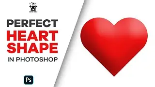 ❤️ Create Perfect Heart Shape in Adobe Photoshop | 3D Heart | Photoshop Tutorial