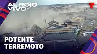 Difunden imágenes del terremoto en Japón de 7.6 grados que generó alarma de posible tsunami