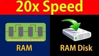 🚀20x Data Processing Speed using Ram Disk | Create Ram Disk | Use of Ram disk | Explained