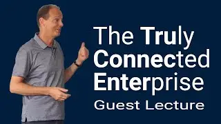 The Truly Connected Enterprise  | Guest Lecture from Bernd Gross (Software AG) at TU Dortmund