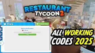 Restaurant Tycoon 2 codes January 2025 | ⚠️New Update⚠️ROBLOX RESTAURANT TYCOON 2 CODES