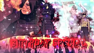 Madara - My Birthday Special Edit 🥳 || Treinamento de força || Free Preset 🗿