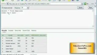 Sorting in Descending Order in SQL Using Order By Desc Clause - SQL LESSON 29