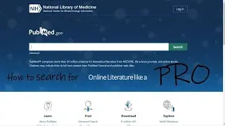 THE 8 STEPS. How to search for scientific literature like a pro. Using Pubmed as a use case