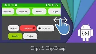 Android Studio - Chips & ChipGroup - MATERIAL DESIGN