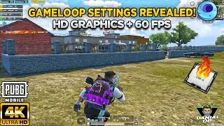 🔧GAMELOOP Settings Revealed | Ultimate Gameloop Lag Fix | FPS Drop Fix  | Best Settings for Gameloop