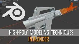 High-Poly Modeling Techniques in Blender