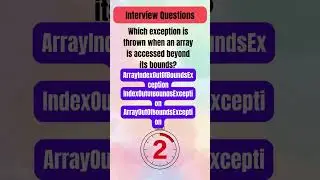 Java Interview Quiz: #11 Test Your Knowledge | 5-Second Challenge! 🚀 #interview #interviewquestions