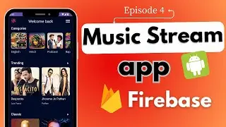 Online Music App Firebase #4 🔥  | Android Studio | 2024