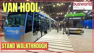 Van Hool Stand Walkthrough - Busworld Europe 2023