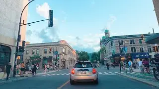 MONTREAL SUMMER EVENING DRIVE ASMR RELAXATION