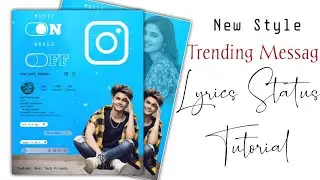 Instagram messages lyrics video editing | Kinemaster Video Editing New | Message Box Lyrics editing
