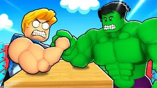 I Finally Beat The Final Boss Mutant King in Roblox Arm Wrestle Simulator