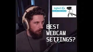 BEST WEBCAM SETTINGS? - Logitech C922 OBS