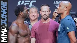 UFC 237: Jared Cannonier vs. Anderson Silva staredown