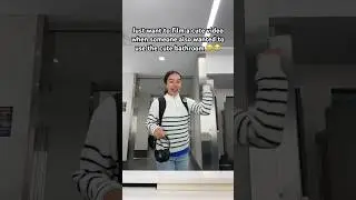 Well that was embarrassing 😭 #fypシ゚ #funny #relateable #dance #skit #bathroom #fail #viral