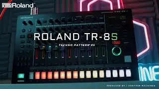 ROLAND TR 8S - TECHNO PATTERN #4  (4K) @rolandglobal